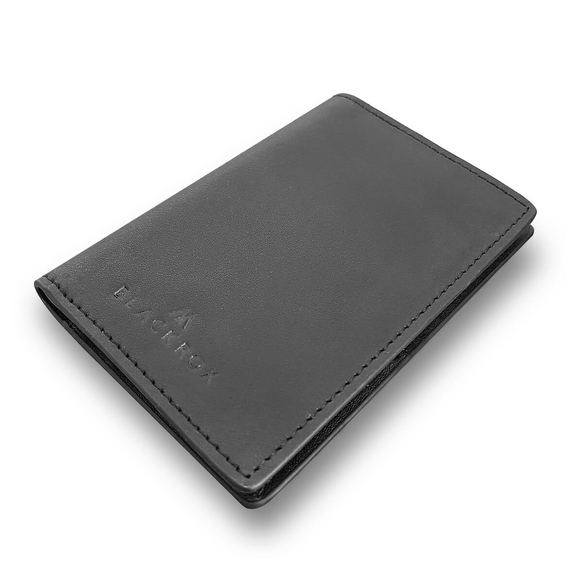 BLACKROX Kreditkartenetui echtes leder RFID Mini Geldbörse unser bestes  Produkt 2024
