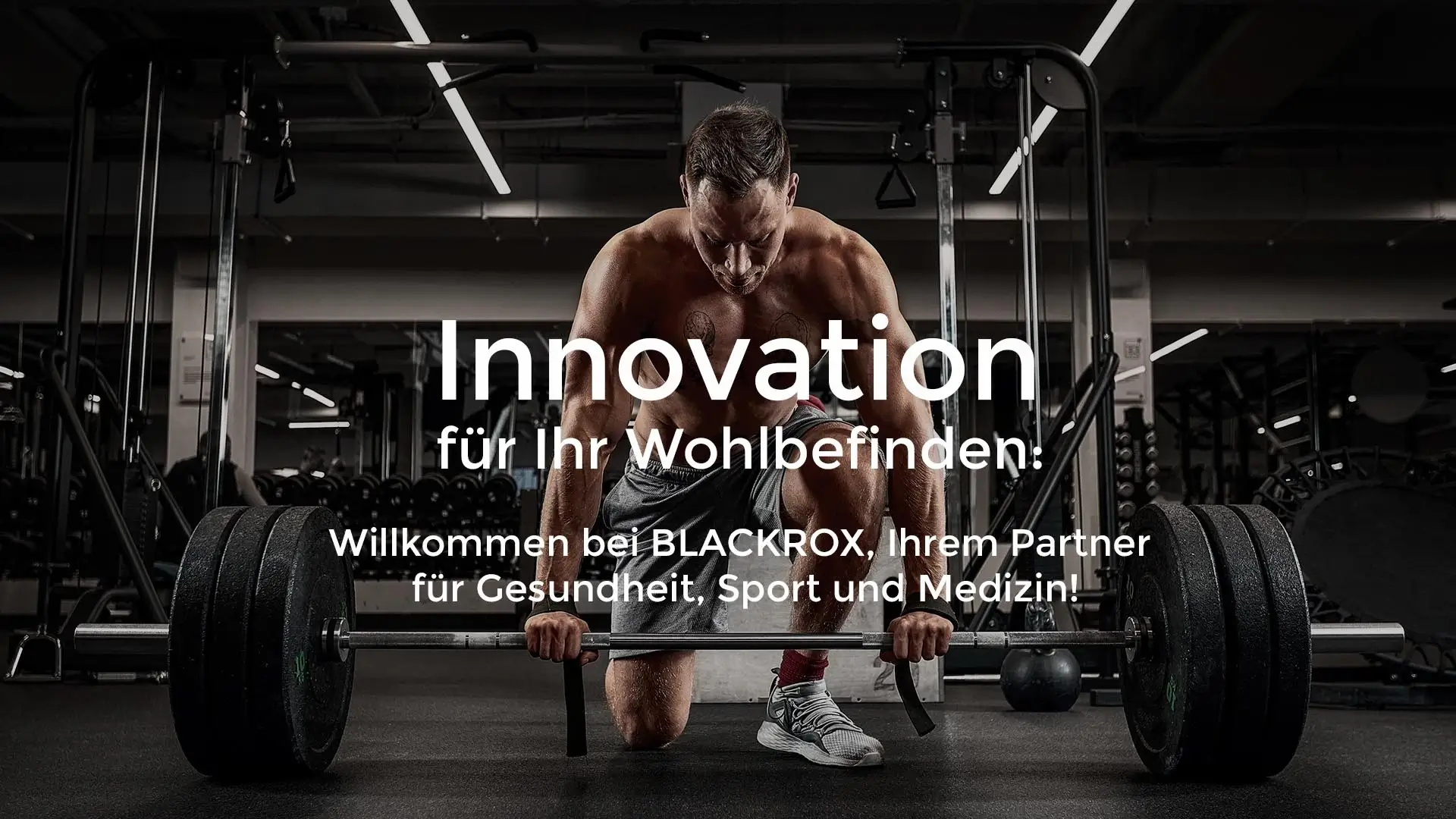 "BLACKROX: Wo Gesundheit, Sport und Medizin zu einer Einheit werden und Ihr Wohlbefinden im Fokus steht!